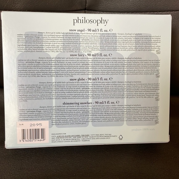 NEW Philosophy 4 pc Season of Snow gift set - Picture 2 of 3